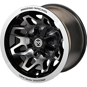 Wheel - 416X - Rear - Machined Black - 14x8 - 4/136 - 4+4 0230-1150