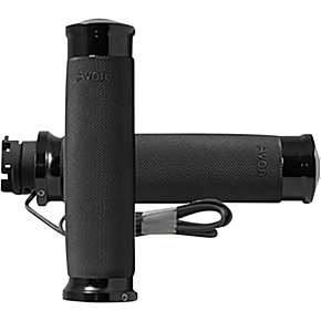 Grips - Heated - Custom Contour - Indian - Black IN-S-CC-86-A-H