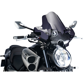 PUIG New Generation Windscreen - Dark Smoke - Vmax