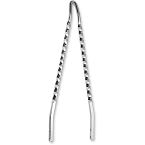 Twisted Sticks Sissy Bar - Chrome - 30" CV8042