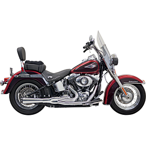 Mega Power Exhaust - Chrome - Short - FXS/FLS 1S12R