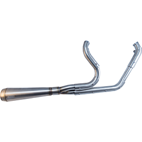 Trask Assault 2:1 Exhaust - Stainless Steel - '07-'17 Softail TM-5060