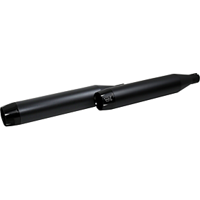 3-1/2" Softail Shredder Slip-On Mufflers - Black 202620