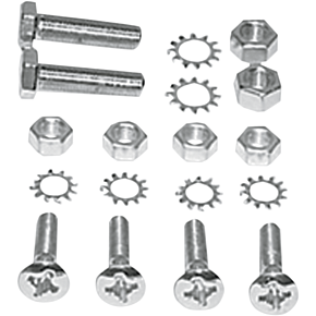 Rear Fender Mount Kit - Chrome - '59-'81 8881-18