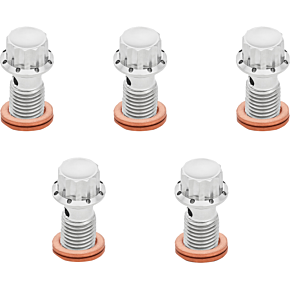 Banjo Bolt 5-Pack - M12x1.25 - Polished 300-863