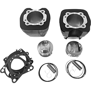 Cylinder Kit - 113" - Black with Highlighted Fins RP201-174W