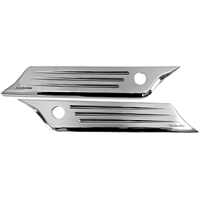 Accutronix Speed Ball Saddlebag Cover Latch - Chrome BLC014-SB-C
