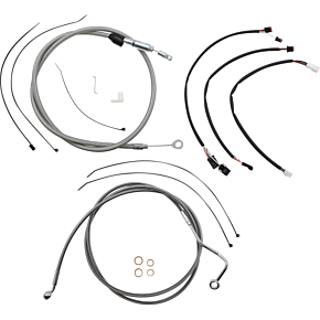 Control Cable Kit - XR - Stainless Steel/Chrome 5891151
