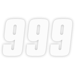 FX Factory Number 9 - White - 4" 08-90019