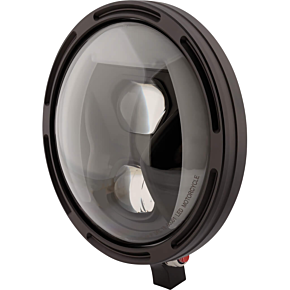 Adaptive Headlight - 7" - Bottom Mount - Black 223-257