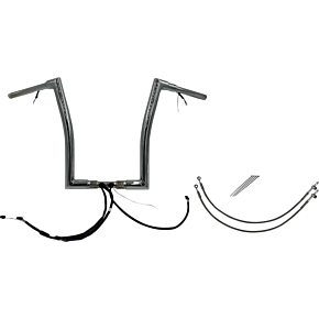 Handlebar Kit - Flat Top - 16" - Chrome 601316