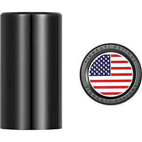 Docking Hardware Covers - American Flag - Long - Black FD21-DC-2545-BK