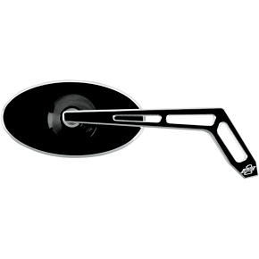 Mirror - Oval - Black - Right 102320B