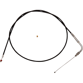Throttle Cable - +6" - Black 101-30-30018-06