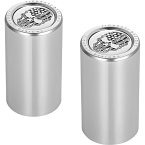 Docking Hardware Covers - American Flag Skull - Contrast Cut - Stainless Steel FD27-DC-2545-SS