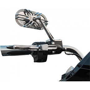 Mirror - Side View - Caged Series/10 Gauge - Chrome - Right 13-163