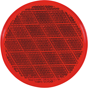 Replacement Round Reflector - Red RE-21RS
