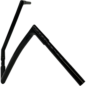 Fat Baggers Inc Handlebar - Flat Top - 16" - Black 706016-B