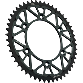 JT Sprockets Steel Rear Sprocket - Graphite - 50 Tooth JTX897.50GR