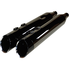 Khrome Werks 4-1/2" HP-Plus® Slip-On Mufflers - Eclipse® with Edge Tip 201675