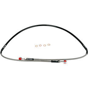 Moose Racing Stainless Steel Brake Line - YZ 80/85