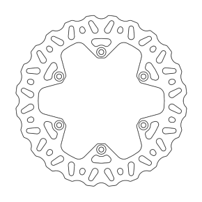 Motomaster Brake Rotor - Rear - Nitro 110363-PU