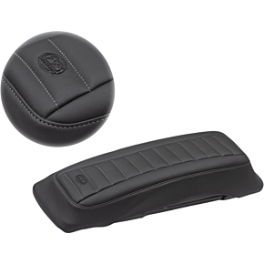 Saddlebag Lid Covers - Black/Gunmetal Gray - '93-'13 FL 77637GM