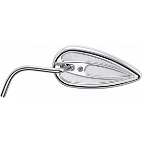 Mirror - Side View - Teardrop - Chrome - Left 13-035