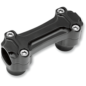 Risers - Bone - 1" x 1-1/4" - Black 0602-0913