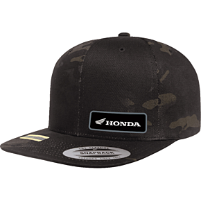 Honda Snapback Hat - Camo Black 27-86304