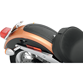 Drag Specialties Fender Skin - Embossed Faux Gator Leather Center 1405-0136