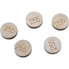 K and L Supply Valve Shim - 2.55 - 9.50mm