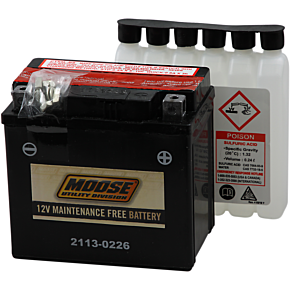 Moose Racing AGM Battery - YTX5L-BS