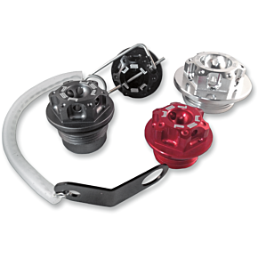 Powerstands Racing Oil Cap Kit - Gun Metal - M27 x 3.0 00-01313-29