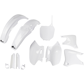 Body Kit - White - Yamaha - YZ '01-'02 YAKIT303F@046