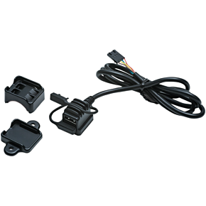 Kuryakyn Universal USB Power Port - Black