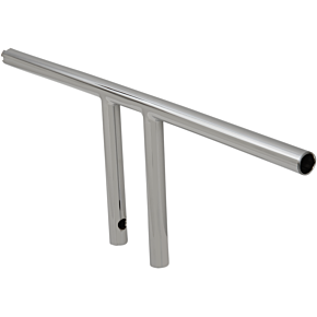 Handlebar - T-Bar - Dimpled - 8" - Chrome 0601-4218