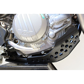 Skid Plate - Black - GasGas - MC450F/EX450F AX1586