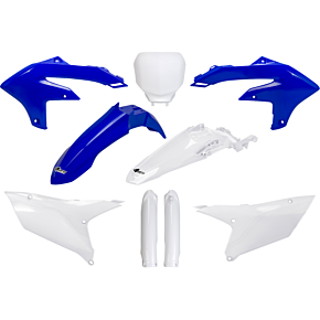 Body Kit - Blue/White - Yamaha - YZ '23-'25 YAKIT326F@111