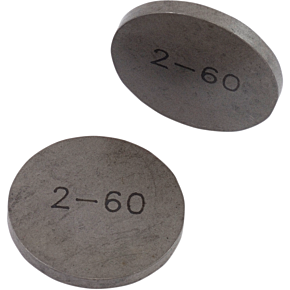 K and L Supply Valve Shim - 2.60/25mm - H/Y