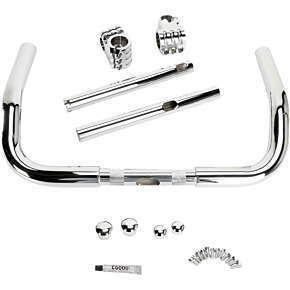 Klock Werks Handlebar - Klip Hanger - 10" - Chrome KW06-01-8015-C