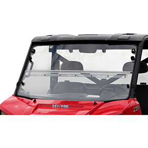 Seizmik Folding Windshield - Hard Coated Polycarbonate
