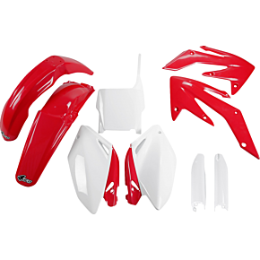 Body Kit - OEM Red/White - Honda - CRF '04-'05 HOKIT104F@999