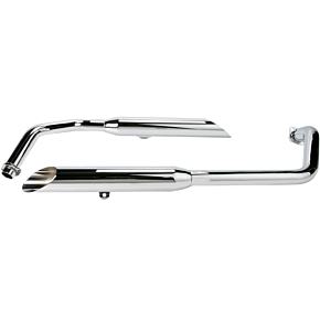 Classic Slashcut Exhaust - Chrome - Shadow Spirit 1374SC