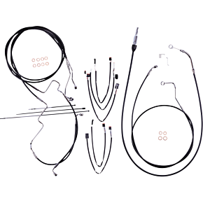 Control Cable Kit - XR - Black/Chrome 4891191
