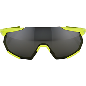 Racetrap Sunglasses - Yellow - Black Mirror Lens 61037-004-61