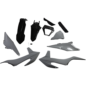 Acerbis Full Replacement Body Kit - Gray/Black 2791541001