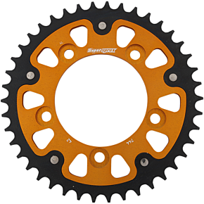 Supersprox Stealth Rear Sprocket - 42 Tooth - Gold - Ducati RST-744-42-GLD