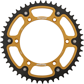 Supersprox Stealth Rear Sprocket - 48 Tooth - Gold - Yamaha RST-245-48-GLD