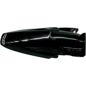 Ufo Enduro Rear Fender - Black KT03067-001